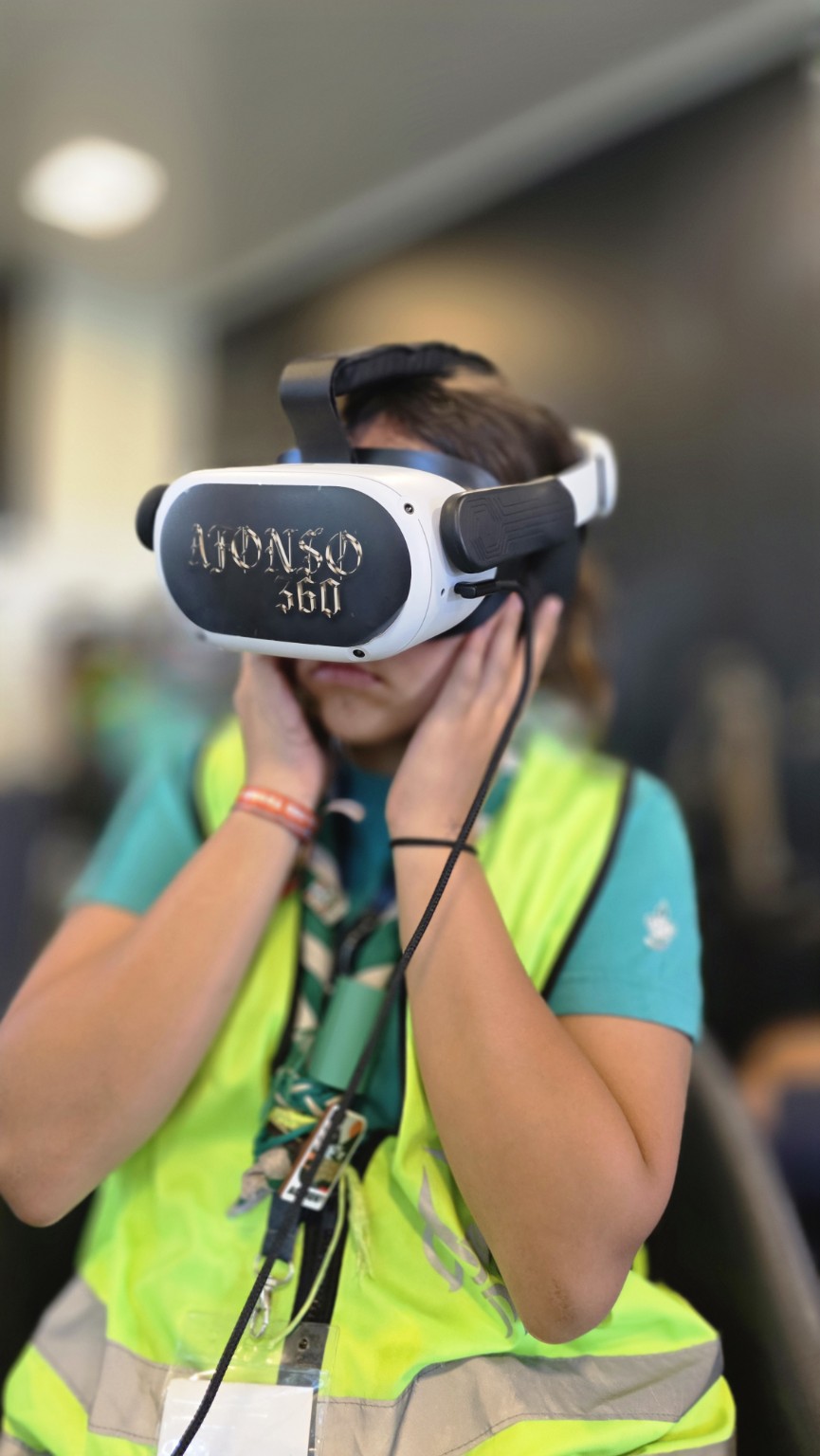 Experiência de realidade virtual Afonso 360